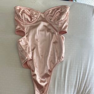 Urban Outfitters strapless bodysuit